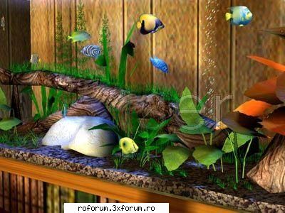 3D Bungalow Aquarium Screensaver 2.0 - FEATURES * Full 3D environment * - Webdesign / Graphics/ Wallpapers