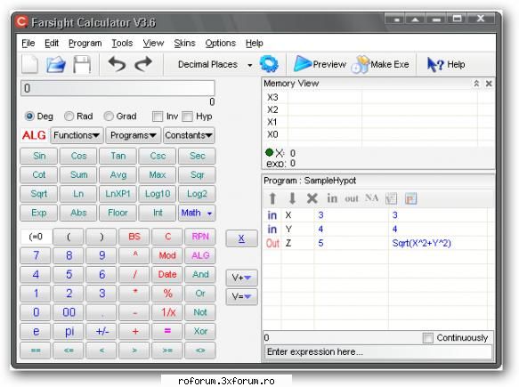 farsight calculator v3.6 first calculator to compile your to executable calculator is a calculator