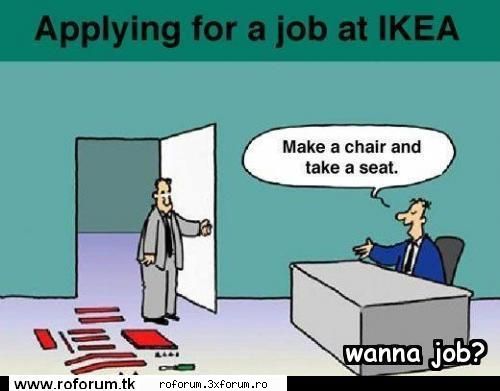 :))) want a job